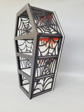 Spiderweb / Blood Drip Coffin Display