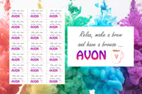 #1006 - Avon Relax labels