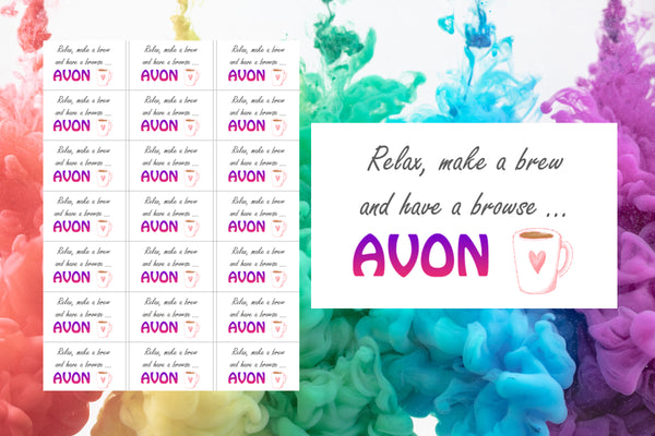 #1006 - Avon Relax labels