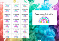 #1009 - 21 x Free Sample Inside stickers