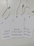#1148 - Body Shop Christmas Gift Tags