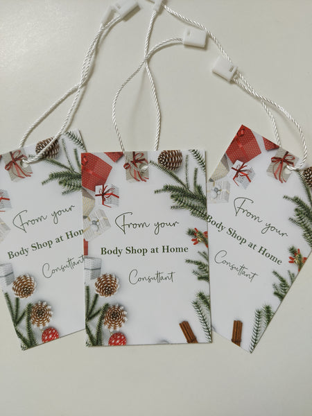 #1148 - Body Shop Christmas Gift Tags
