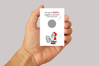 #1180 - Christmas scratch cards x pack of 10