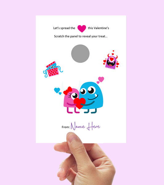 #1286 - Valentine's Scratch Card