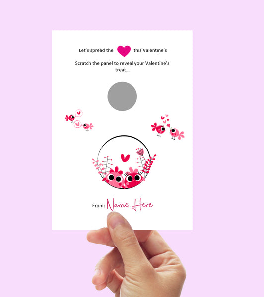 #1287 - Valentine's Scratch Card