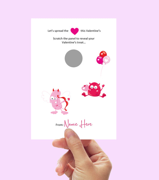 #1288 - Valentine's Scratch Card