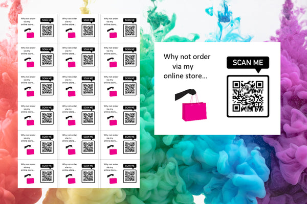 #1306 - Store QR Labels x 18