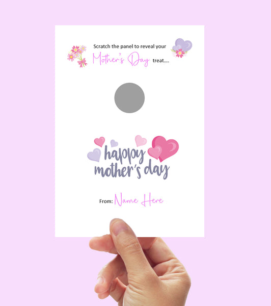#1307 - Mother's Day Scratch Card