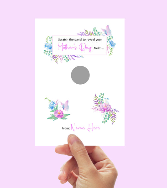 #1308 - Mother's Day Scratch Card
