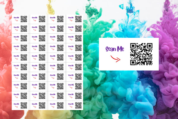 #1310 - Qr code labels x 40