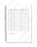 #1329 - 1 Yearly Weight Loss Tracker