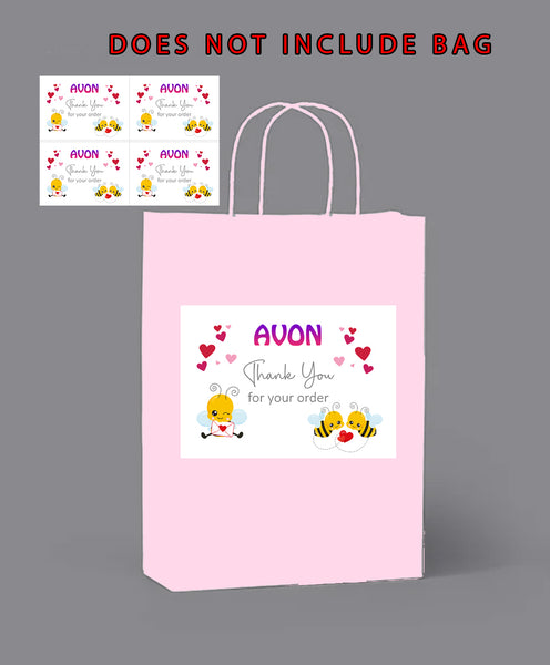 #1331 - Valentine's 4 x Bag labels