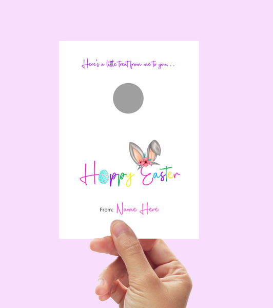 #1416 - A6 Large Easter Scratch Card