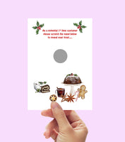 #1557 - Christmas Scratch Card - canvas