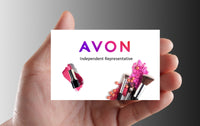#1572 - Double Sided Avon Business Card - Downloadable File - Print at home