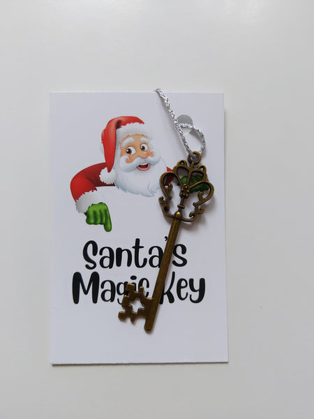#1176 - Santa's Magic Key with card