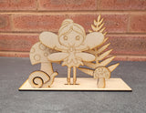 1500 - Fairy Scene - Freestanding - Unpainted