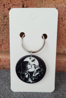 #8039 - Keyring - Moon & Snake Lady