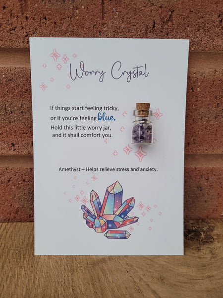 #9015 - Worry Crystal - Amethyst