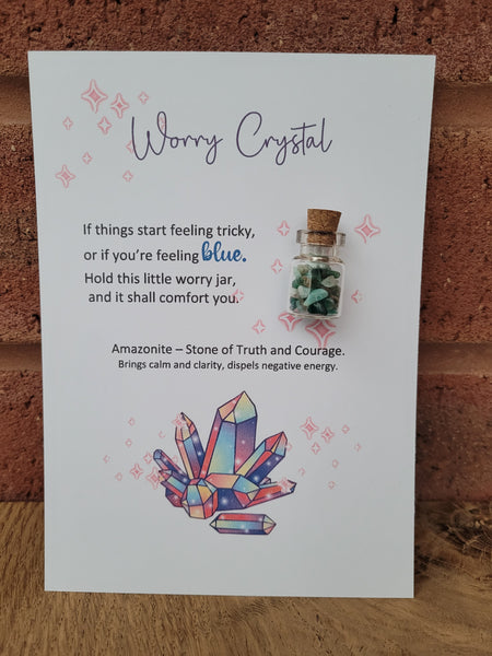 #9014 - Worry Crystal - Amazonite