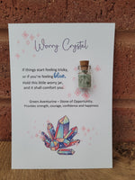#9002 - Worry Crystal - Green Aventurine