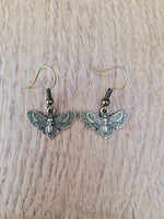 #8053 - Death Moth Earrings