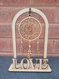 #5011 - Dreamcatcher - Family / Peace / Love