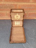 #5009 - Dice Tower - Brown