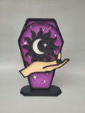 #5034 - Moon in Hand Display - Purple