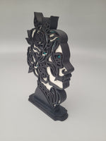 #5057 - Day of the Dead Lady Display - Teal