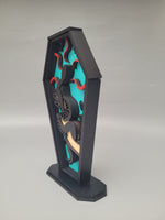 #5040 - Snake Coffin Display - Teal