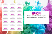#231 - Avon - Leave Book on Doorstep - Labels