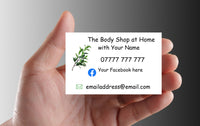 #244 Single Sided Business Cards