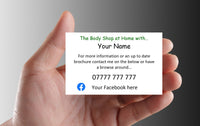 #273 Single Sided Business Cards