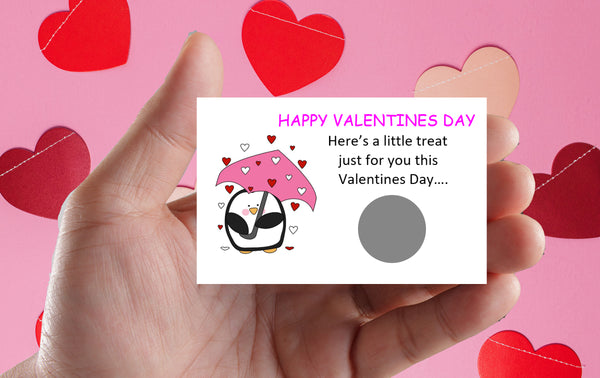 #587 - Scratch cards Valentine
