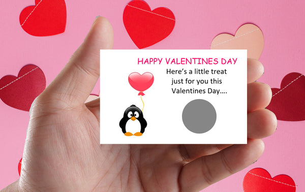 #588 - Scratch cards Valentine