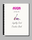 #682 - AVON - 100 page Loyalty Card Tracker book