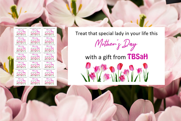 #725 - TBSaH Mother's Day Labels x 21
