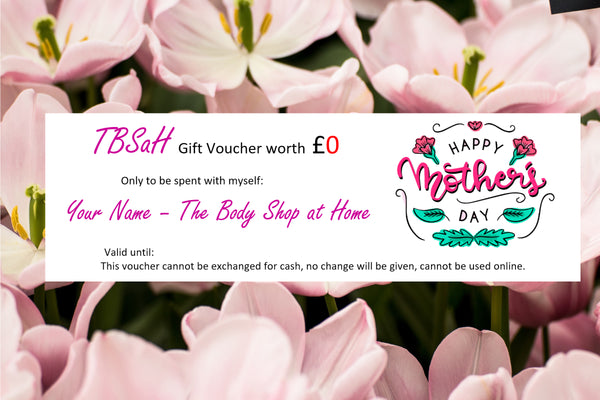 #726 - TBSaH - Mother's Day Vouchers x 5