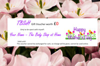 #727 - TBSaH - Mother's Day Vouchers x 5