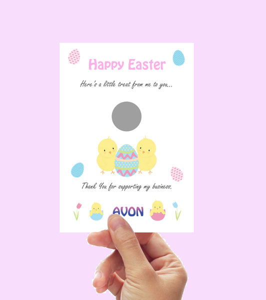 #767 - A6 Large Easter Scratch Card