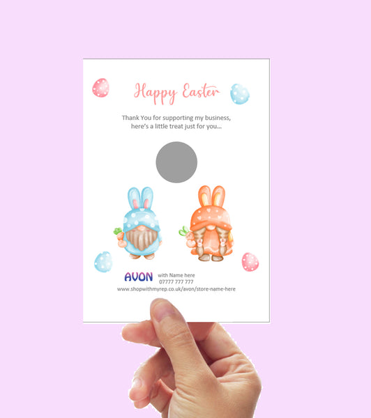 #771 - A6 Large Easter Scratch Card