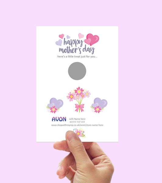 #776 - A6 Large Mother's Day Scratch Card