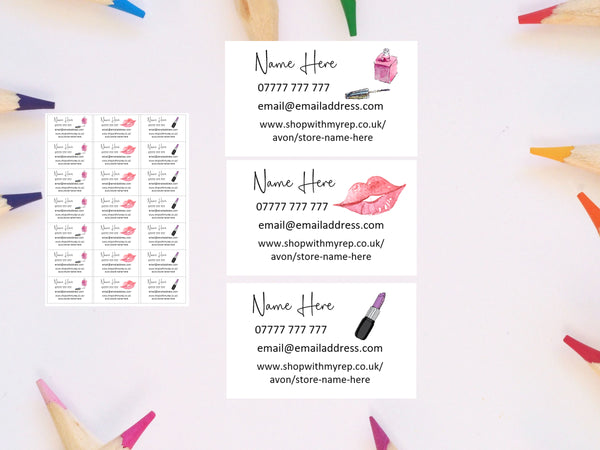 789 - Details labels x 21