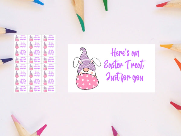 818 - Easter Treat labels x 24