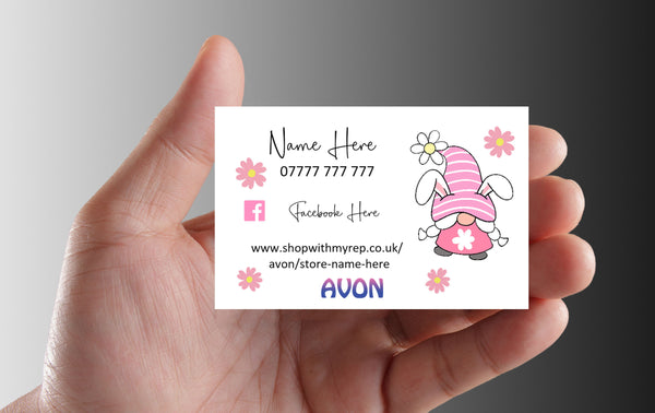 #825 - Avon Single Sided Business Cards