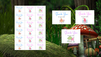 #829 - Thank You labels x 18