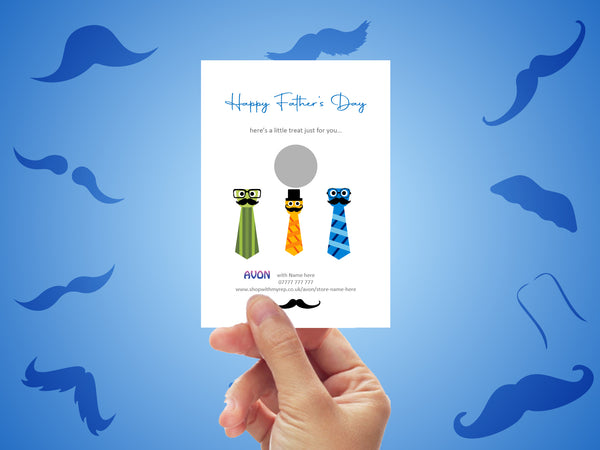 #856 - A6 Large Father's Day Scratch Card