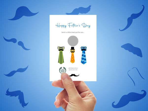 #858 - A6 Large Father's Day Scratch Card