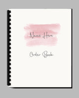 #895 -  - 100 page customer order book